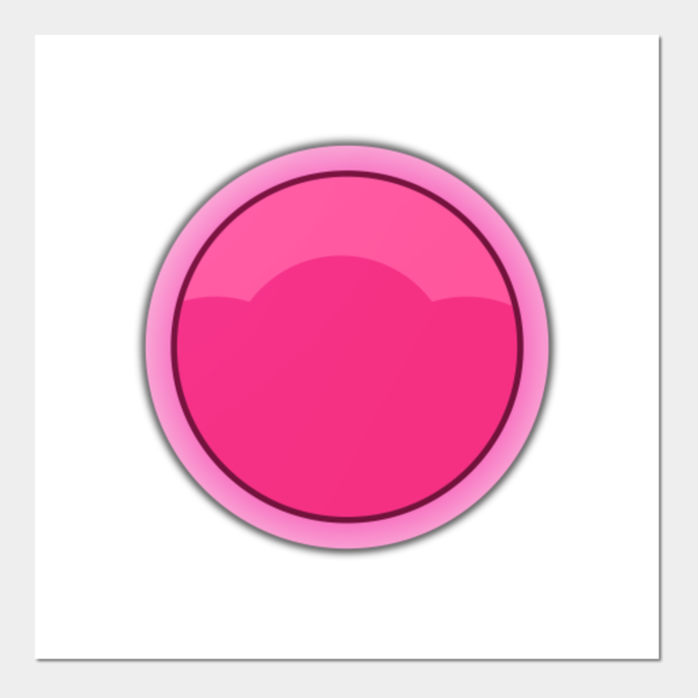LIMITED EDITION. Exclusive Pink Button Blank - Pink Button Blank
